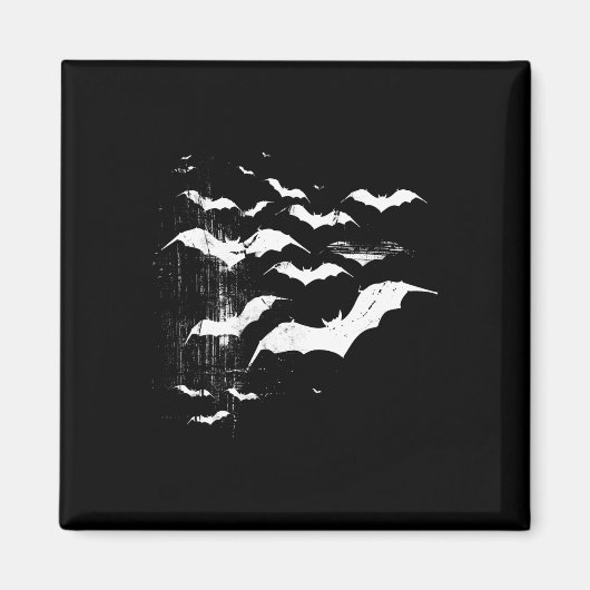 Vampire Byts Horror Spooky Enge Halloween Gothic A Magneet (Voorkant)