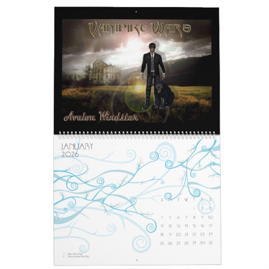 Vampire Calander Kalender (Jan 2026)