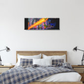 Vampire canvas afdrukken (Insitu (Slaapkamer))
