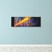 Vampire canvas afdrukken (Insitu (Houten vloer))