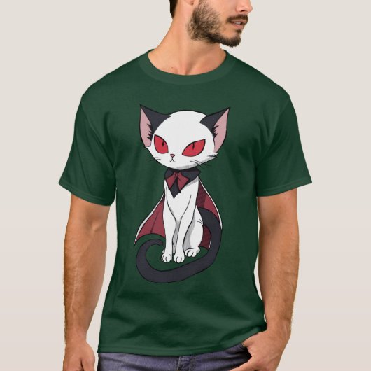 Vampire Cat cadeau T-shirt (Voorkant)
