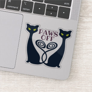 Vampire Cat Duo Sticker