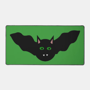 Vampire Cat Faced Bat Halloween Bureaumat