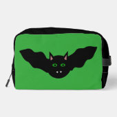 Vampire Cat Faced Bat Halloween Toilettasje (Achterkant)