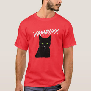 Vampire Cat - Halloween Costumes - Funny Cats T-sh T-shirt