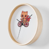 Vampire Cat op Halloween Bike Ride - Schattige Spo (Hoek)