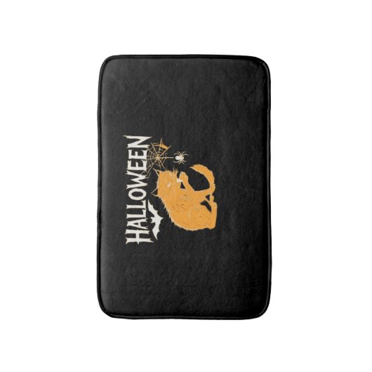 Vampire Cat's Halloween Classic T-shirt Badmat (Voorkant Verticaal)