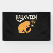 Vampire Cat's Halloween Classic T-shirt Spandoek (Horizontaal)