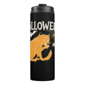 Vampire Cat's Halloween Classic T-shirt Thermosbeker (Voorkant)