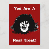 Vampire Chick is een echt verdrag Briefkaart (Voorkant)