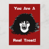Vampire Chick is een echt verdrag Briefkaart (Voorkant)