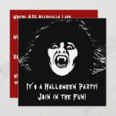 Vampire Chick is een echt verdrag Kaart (Voorkant / Achterkant)