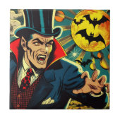 Vampire Comics Tegeltje (Voorkant)