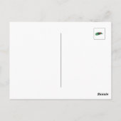 Vampire Crocodile Briefkaart (Achterkant)