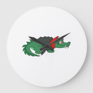 Vampire Crocodile Grote Klok
