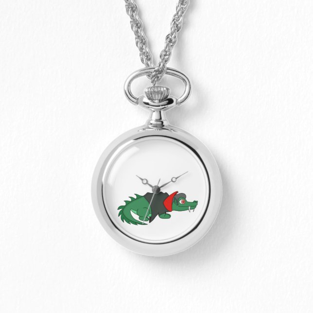 Vampire Crocodile Horloge (Voorkant)