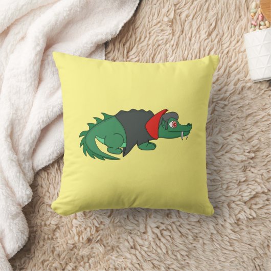 Vampire Crocodile Kussen (Deken)
