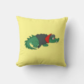 Vampire Crocodile Kussen (Voorkant)