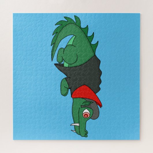 Vampire Crocodile Legpuzzel (Horizontaal)