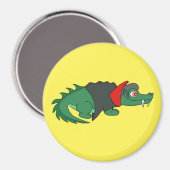 Vampire Crocodile Magneet (Voorkant / Achterkant)