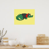 Vampire Crocodile Poster (Keuken)