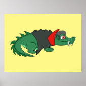 Vampire Crocodile Poster (Voorkant)