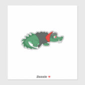 Vampire Crocodile Sticker (Vel)