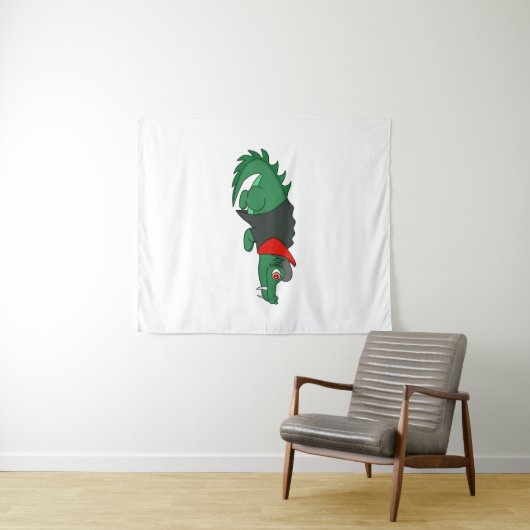 Vampire Crocodile Wandkleed (In Situ (horizontaal))