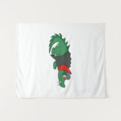 Vampire Crocodile Wandkleed (Voorkant (horizontaal))