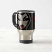 Vampire Cup Vampire Gifts Travel Mugs Reisbeker (Voorkant links)