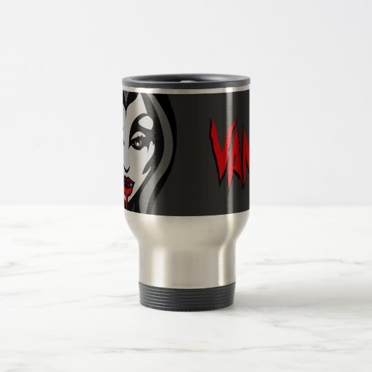 Vampire Cup Vampire Gifts Travel Mugs Reisbeker (Center)