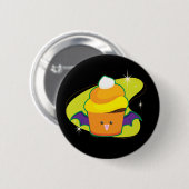 Vampire Cupcake Ronde Button 5,7 Cm (Voorkant /achterkant)