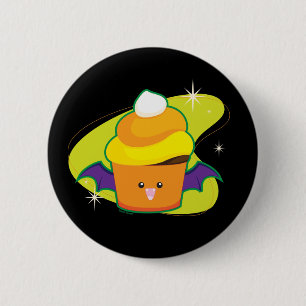 Vampire Cupcake Ronde Button 5,7 Cm