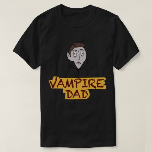 Vampire dad Premium T-shirt (Design voorkant)