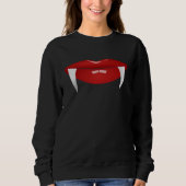 VAMPIRE DAMES HALLOWEEN T-SHIRTS SWEATSHIRTS (Voorkant)