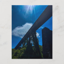 Vampire Diaries-spoorbrug Covington Georgia Briefkaart