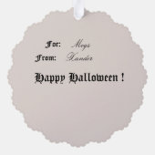  Vampire Doll Ornament Kaart (Achterkant)