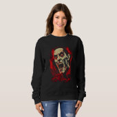 Vampire Dracula by Haunted Horror Halloween 6 Trui (Voorkant volledig)