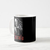 Vampire Dracula Koffiemok (Voorkant links)