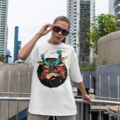 Vampire drum Player Musicus T-shirt