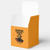 Vampire Duck - Grappige Cartoon Halloween Ontwerp Bedankdoosjes (Geopend)