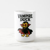 Vampire Duck - Grappige Cartoon Halloween Ontwerp Koffiemok (Center)