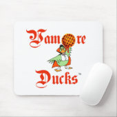 Vampire Ducks logo Mousepad Muismat (Met muis)