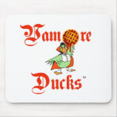 Vampire Ducks logo Mousepad Muismat (Voorkant)