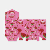 Vampire Eet Watermeloen Summerween Feest Roze Bedankdoosjes (Uitgevouwen)