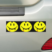 vampire emoji dracula bumpersticker (Op auto)