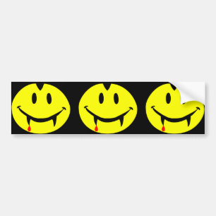 vampire emoji dracula bumpersticker