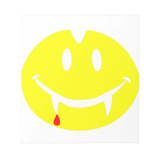 vampire emoji dracula notitieblok (Voorkant)