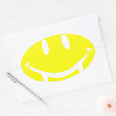vampire emoji dracula ovale sticker (Envelop)