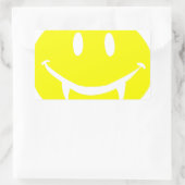 vampire emoji dracula rechthoekige sticker (Tas)